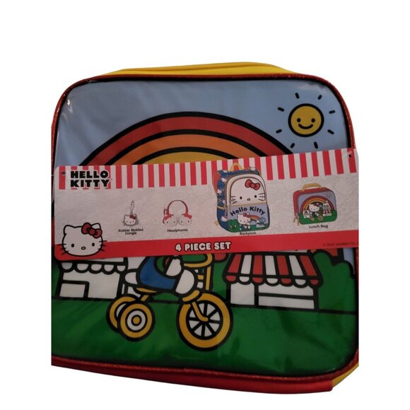 Hello Kitty three-piece set backpack NWT - Picture 8 of 11